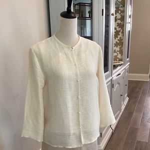Eileen Fisher Linen Shirt and Tank